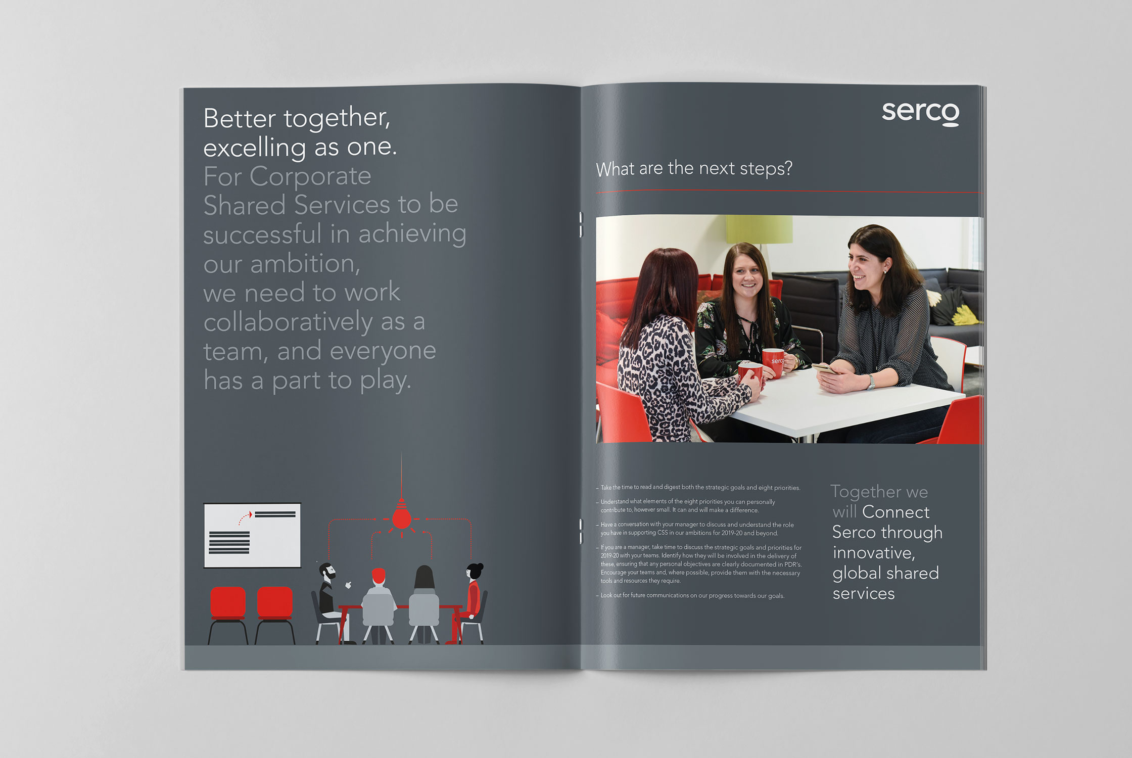 Serco Vision brochure spread