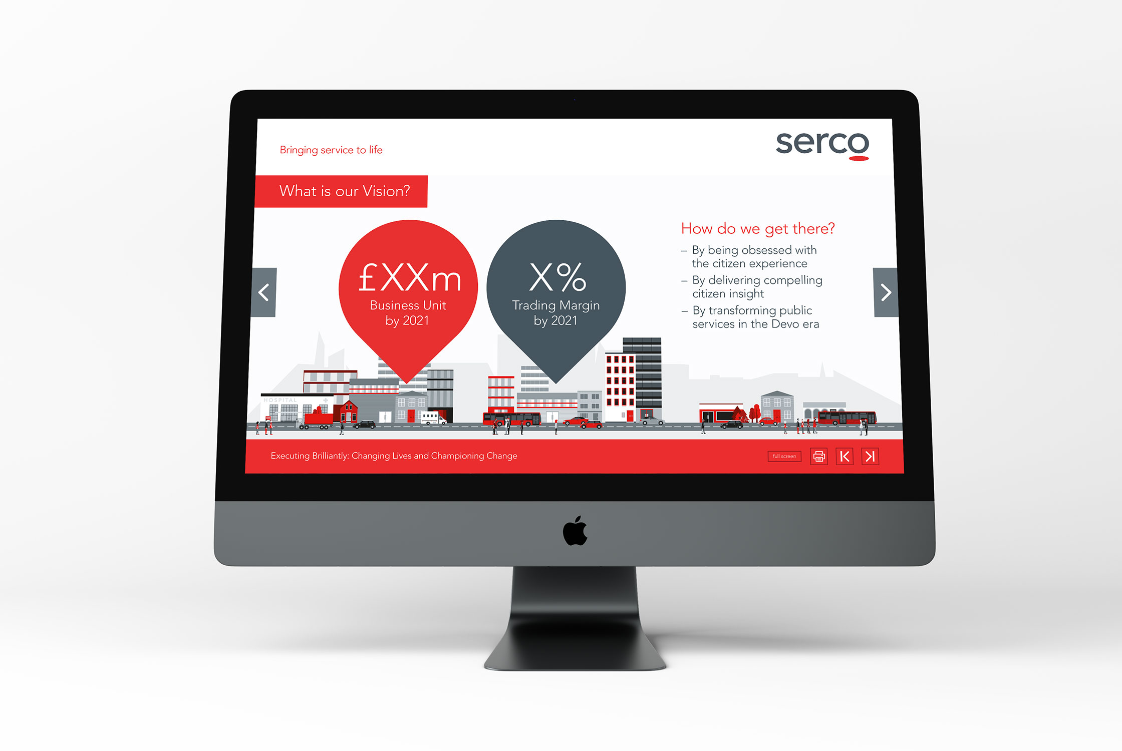 Serco Vision interactive PDF